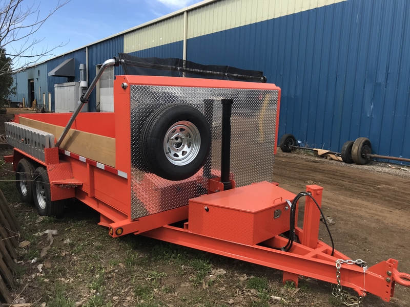 2025 Miska 5 Ton Custom Dump Trailer